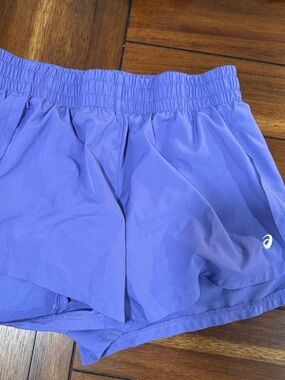ASICS Lavender Athletic Running Shorts